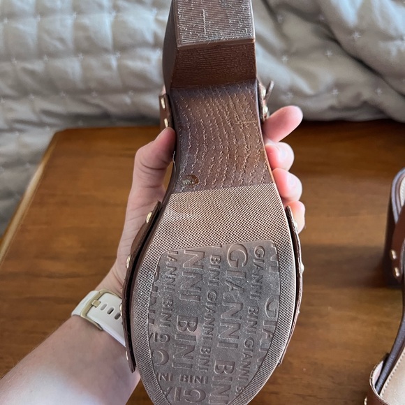 Brown Platform Sandals - Picture 6 of 9